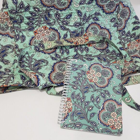 Vera Bradley Tote (Approx. 18 x 15 x 9) and Matching Notebook - Picture 9 of 9